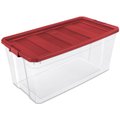 Sterilite Corporation Sterilite 14796603 50 gal Modular Stacker with Case - Pack of 3 14796603